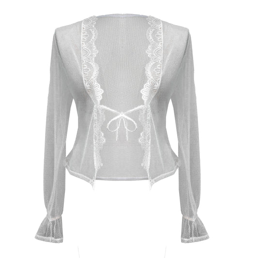 Lynn Mesh Lace Jacket